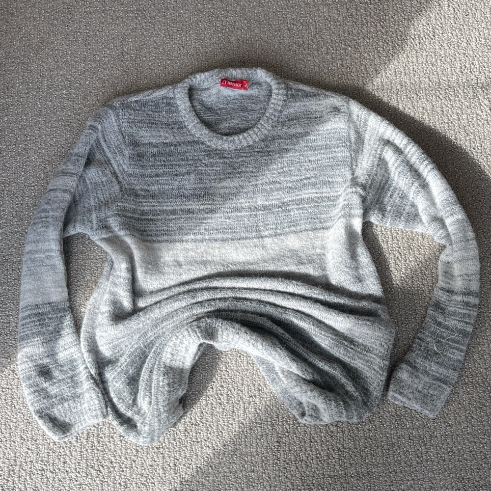 Men's Gray Crew Neck Sweater by Diesel